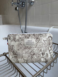 Toiletry Pouch — Jouy de Fruits | Mocha